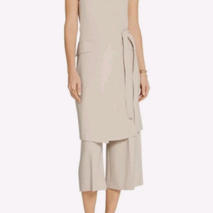 띠어리 Theory 크레이프 랩 드레스 겸 베스트