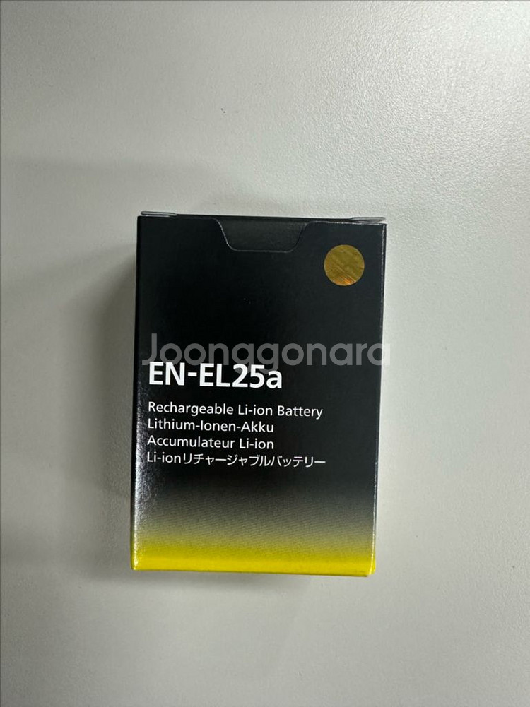 니콘 배터리 EN-EL25a 새상품 (미개봉)--0