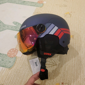 우벡스 로켓 주니어 바이저 스키 헬멧 51-55cm