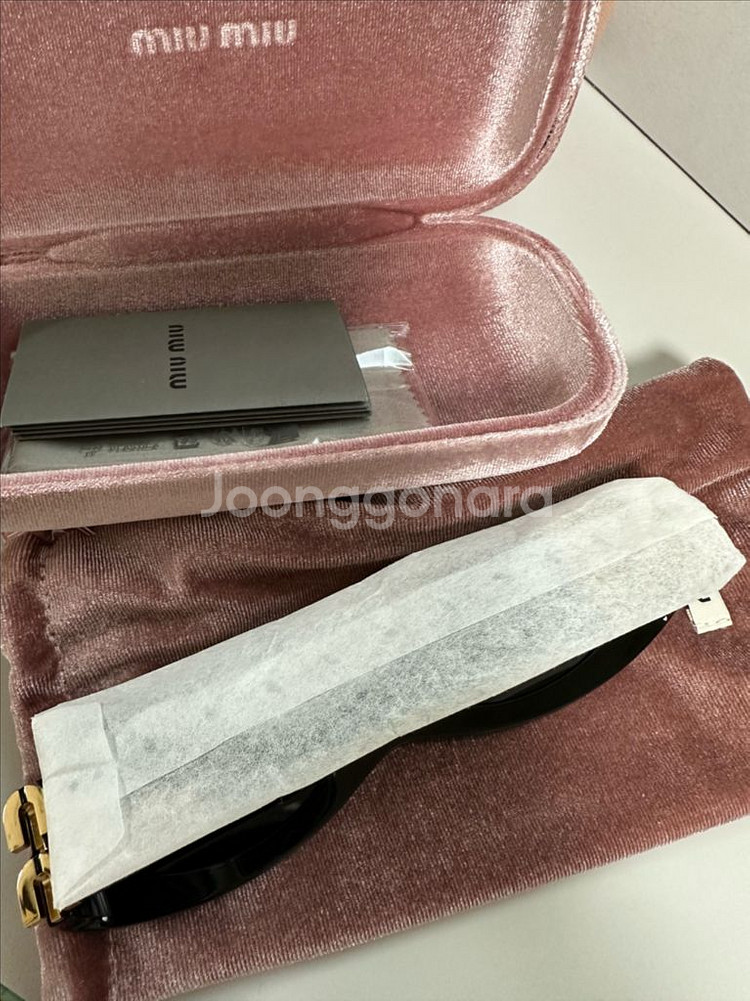 [새상품] 미우미우 글림스 선글라스 정품--1