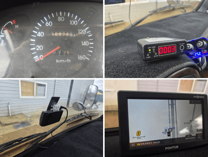 현대 버스 카운티 캠핑카 낚시용 캠핑용 차박--4