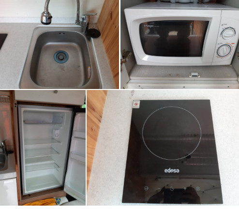 현대 버스 카운티 캠핑카 낚시용 캠핑용 차박--6