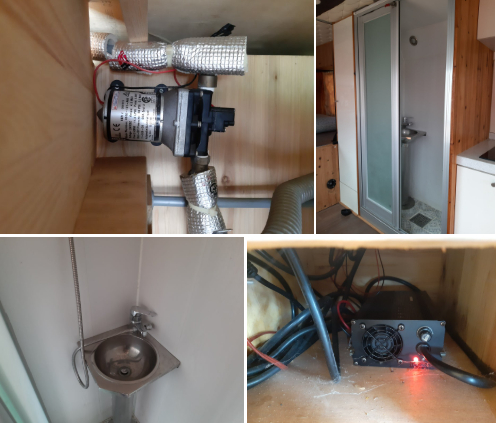 현대 버스 카운티 캠핑카 낚시용 캠핑용 차박--8