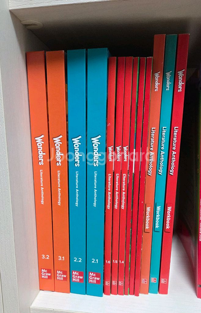 맥그로힐 원더스 앤설러지 레벨 1~3 일괄판매--0