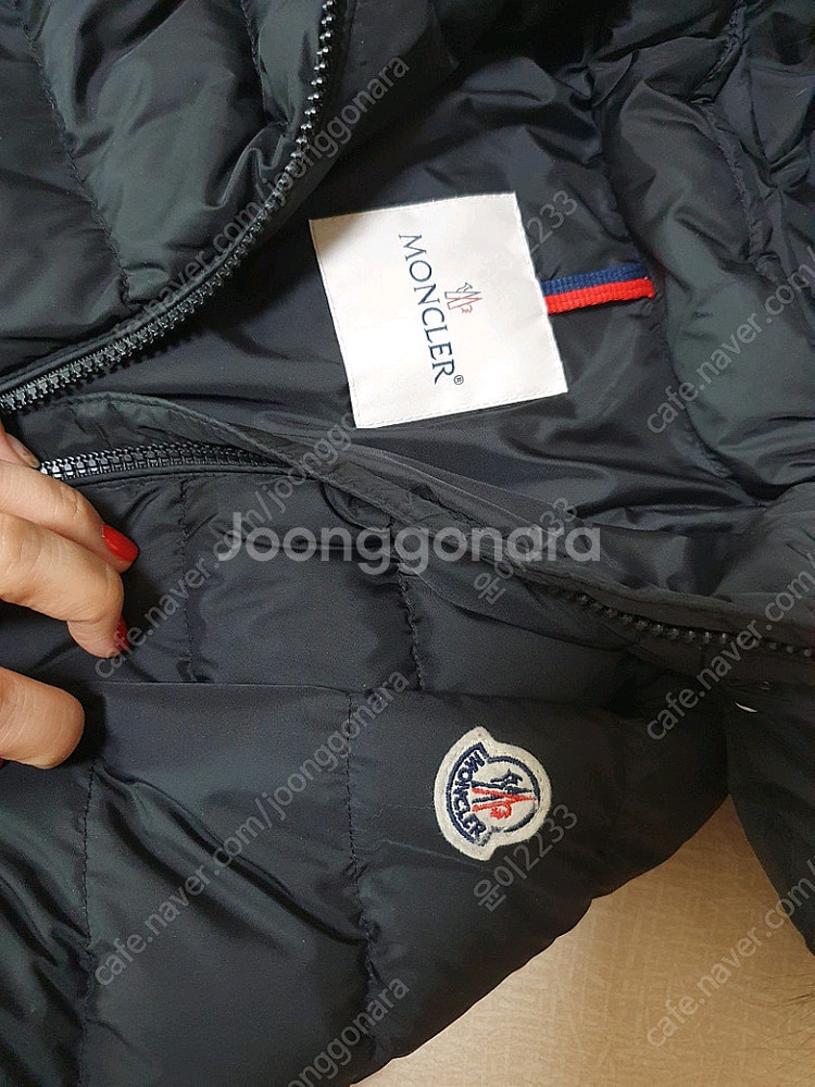 몽클레어 MONCLER 키즈 아벨 6Y 블랙--5