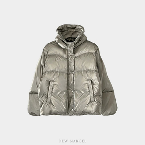 듀마르셀 푸퍼 글로시 패딩(실버)