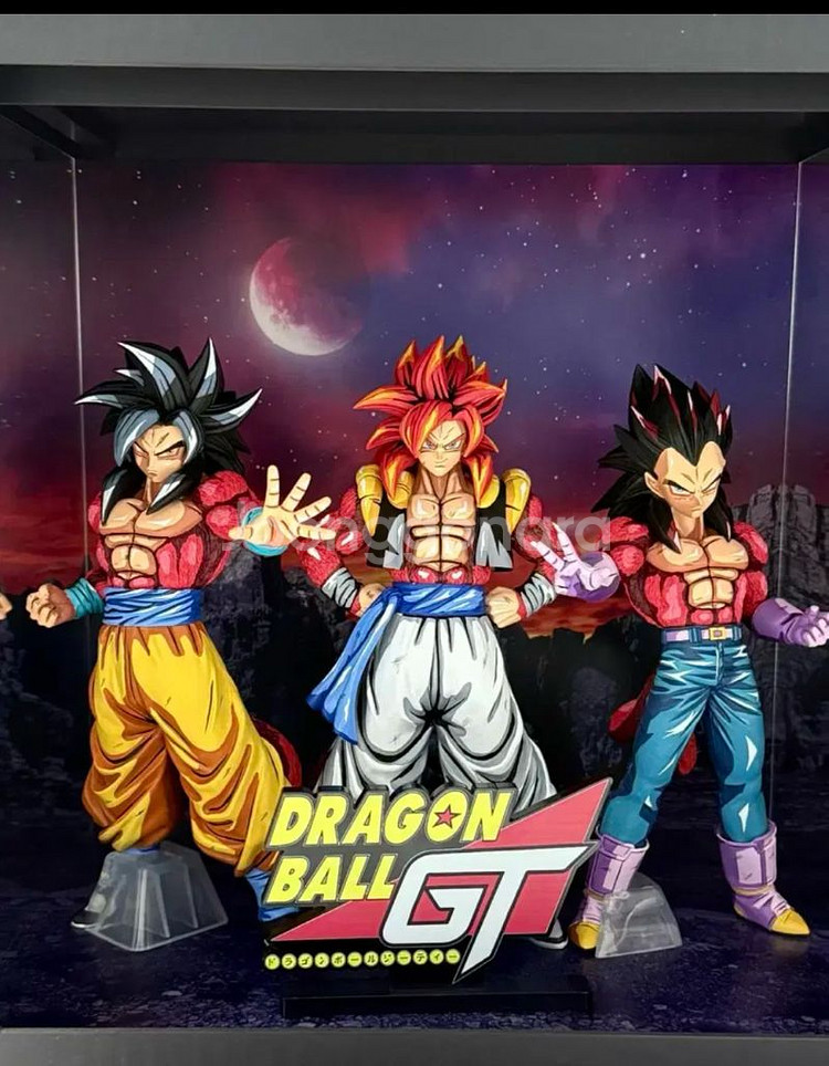 드래곤볼 SMSP 풀세트 및 리페인트 피규어 진열장 일--4