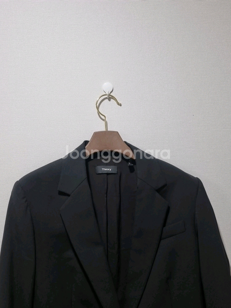 Theory 띠어리 블랙 여성 테일러드 자켓 (국내정--3