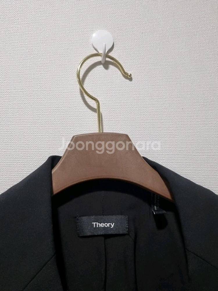 Theory 띠어리 블랙 여성 테일러드 자켓 (국내정--2