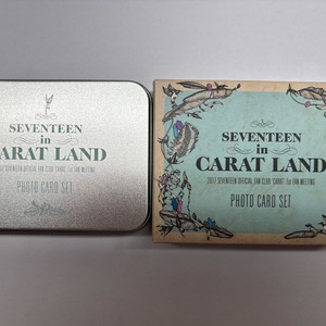 세븐틴 2017 캐럿랜드 포카 짭폴라 포카 세븐틴콘서트