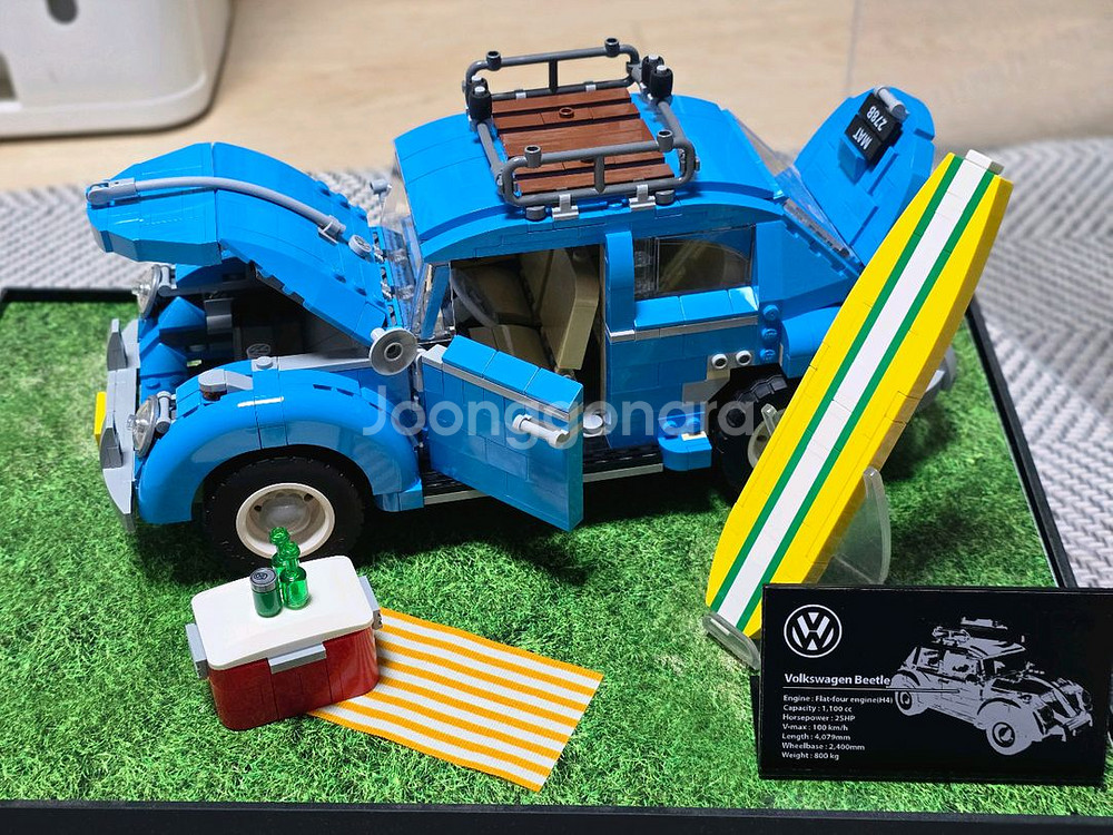 레고 10252 폭스바겐 비틀 아크릴케이스 포함--3
