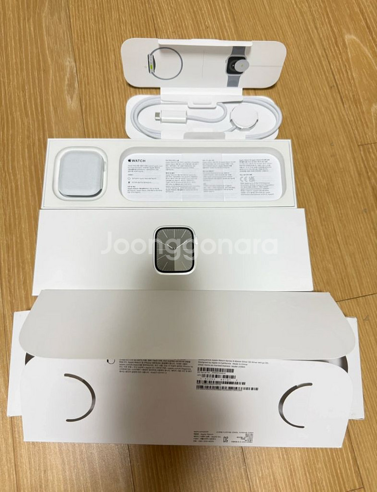 애플워치9 45mm 스테인레스--0