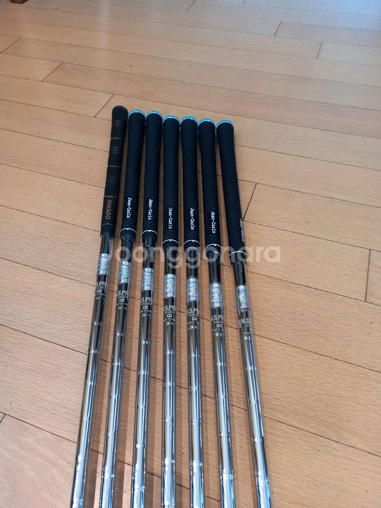 정품 일제 미카도죠쇼 단조아이언 7개세트 판매해요--8