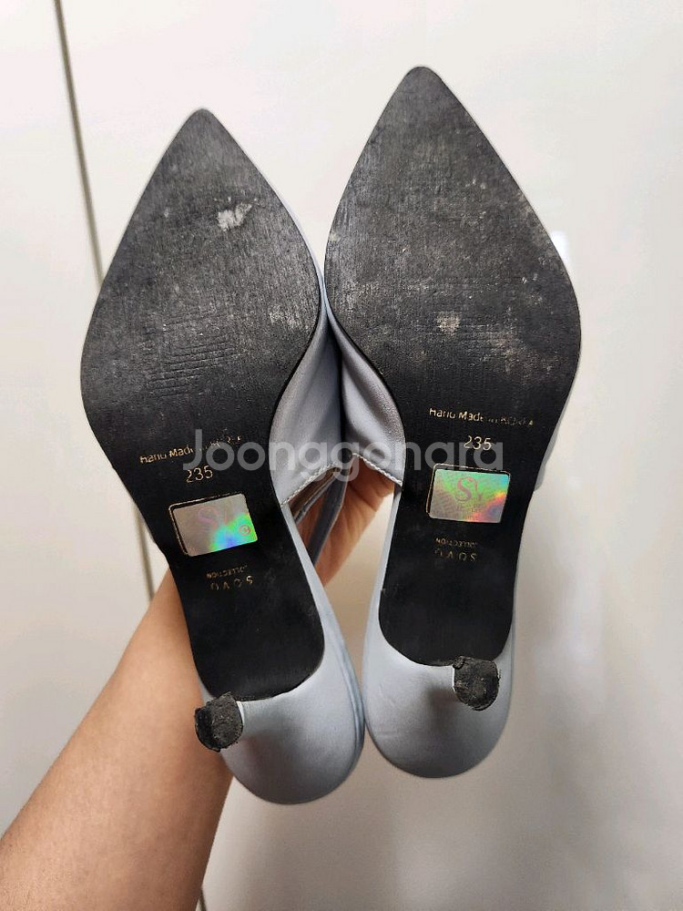 소보 여자여름구두 여자오픈힐샌들 뾰족구두235--7