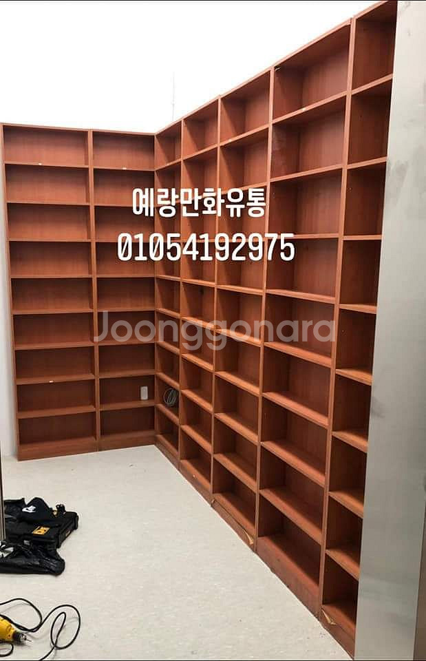 120개 만화방책장 만화카페책장 만화책장 소설책장 선반--0