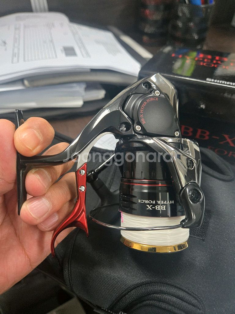 시마노 22 하이퍼포스 3000dxg + 하이텐 스풀--1