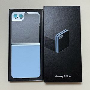 새제품자급제 갤럭시z플립6블루256g