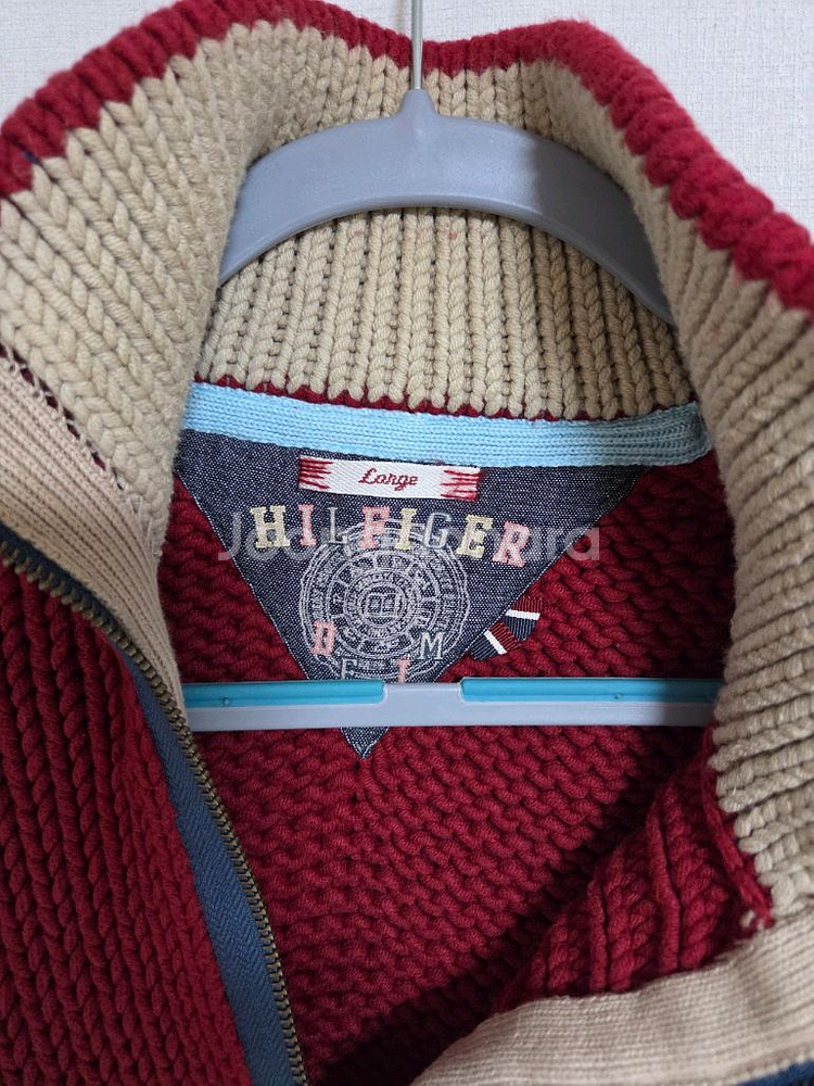타미힐피거 남성 추동 니트티 L(100~105)--1