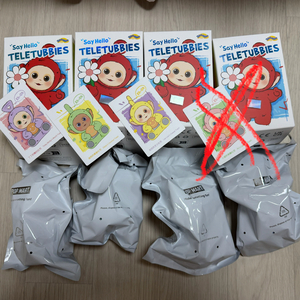팝마트정품)텔레토비 키링 미개봉 새상품 팝니다