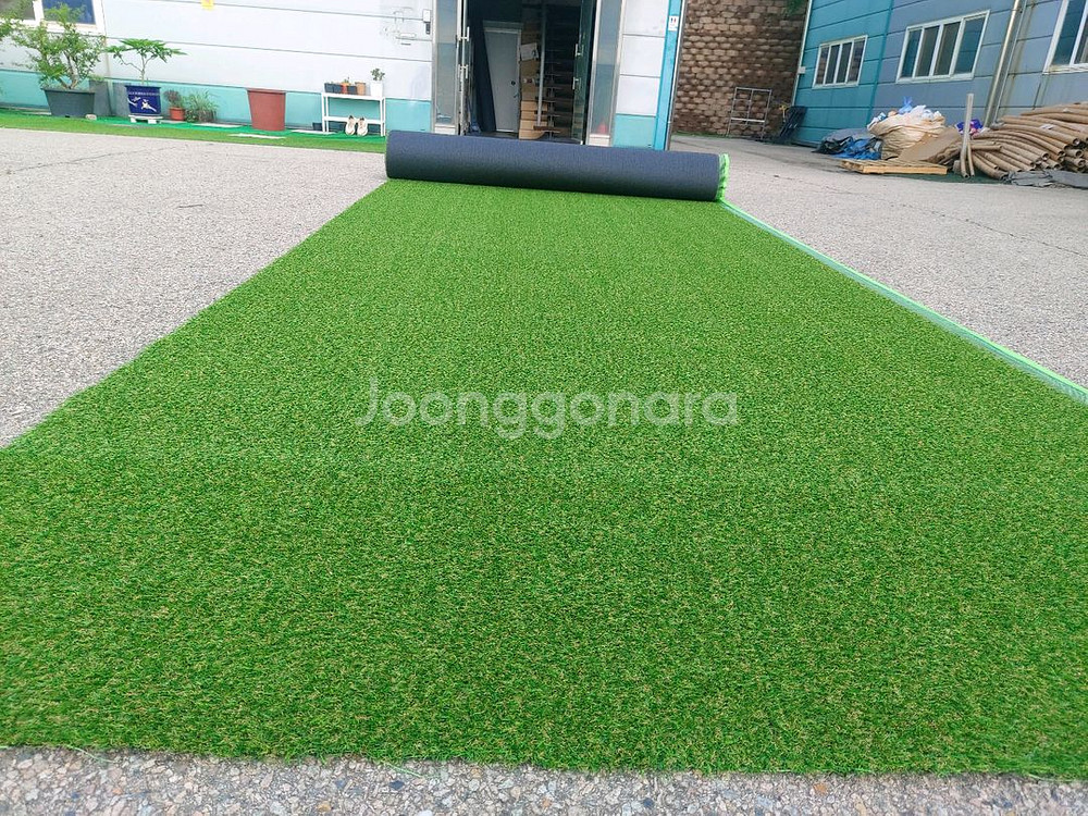 행사용 중고인조잔디17mm 2m x 25m--1