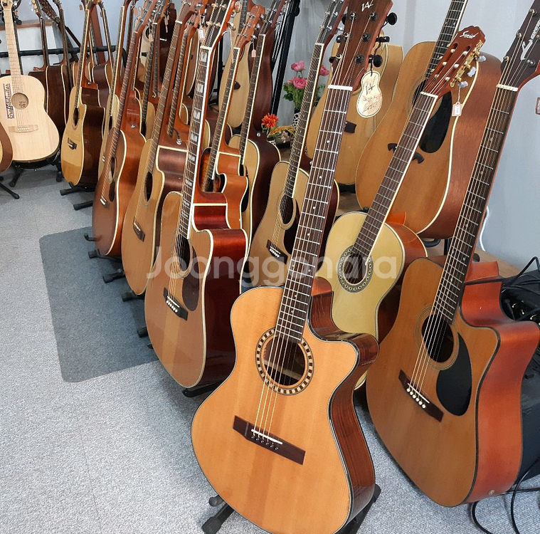 앤드류화이트 픽업 통기타 112nat--1