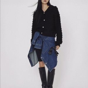 럭키슈에뜨 홀리데이에디션 후디 가디건 프리