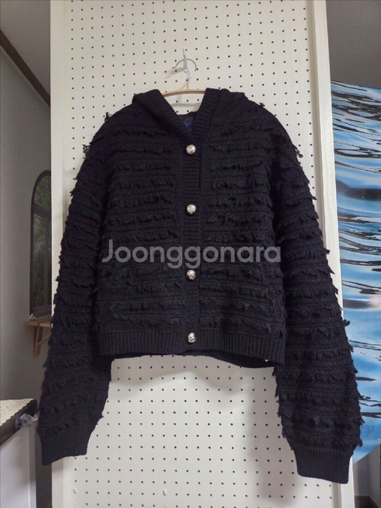 럭키슈에뜨 홀리데이에디션 후디 가디건 프리--10