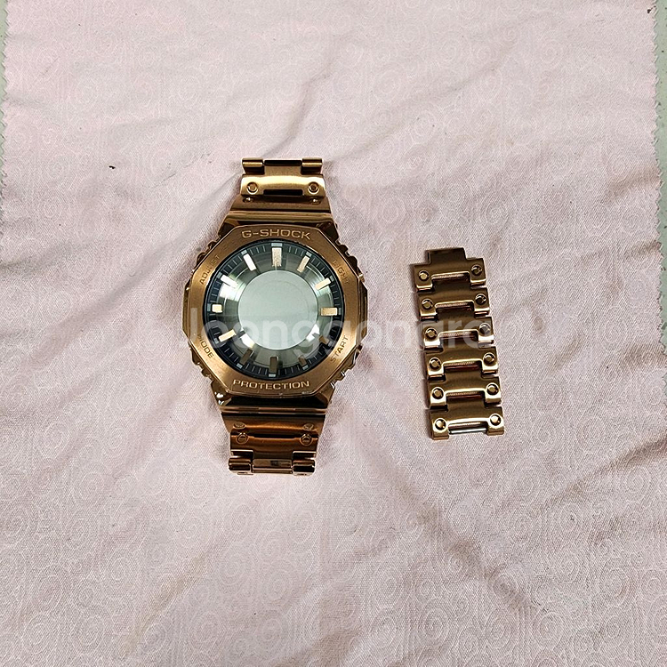 지샥 GM-B2100GD-5ADR 로즈골드베젤&밴드 외--0