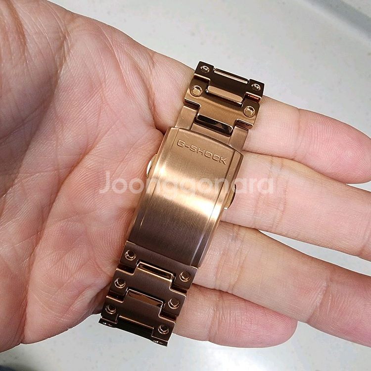 지샥 GM-B2100GD-5ADR 로즈골드베젤&밴드 외--7