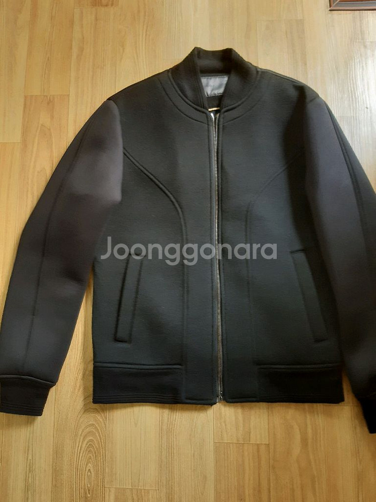 앤드지 블루종 모혼방 자켓 매장정품--0