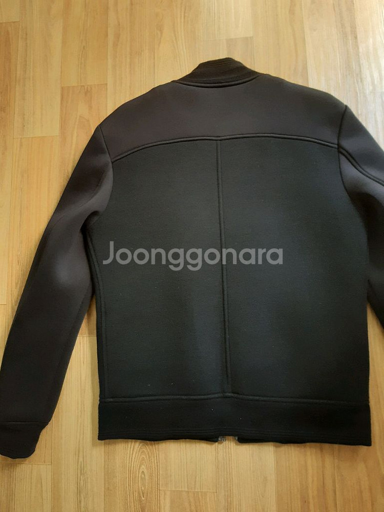 앤드지 블루종 모혼방 자켓 매장정품--1