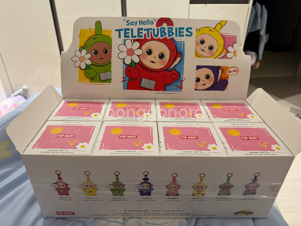 팝마트 POP MART 텔레토비 안녕 세이헬로 키링--0