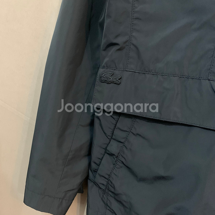 XL 라코스테 슬림핏 바람막이 사파리 자켓--2