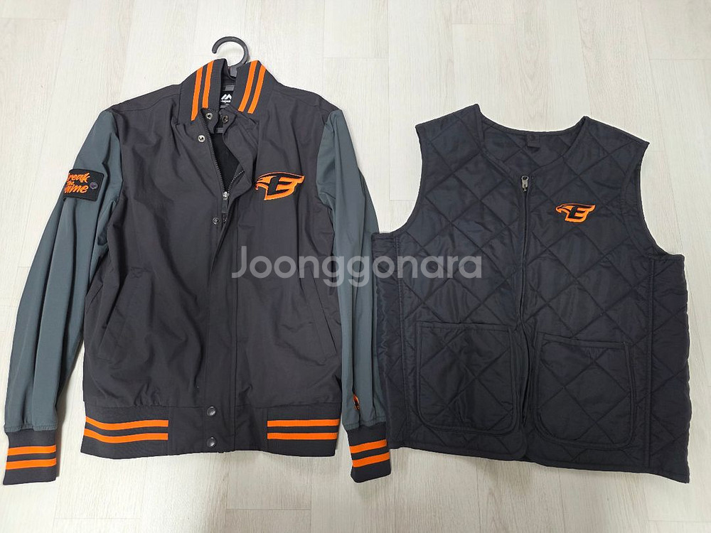 한화이글스 춘추점퍼 조끼세트--0