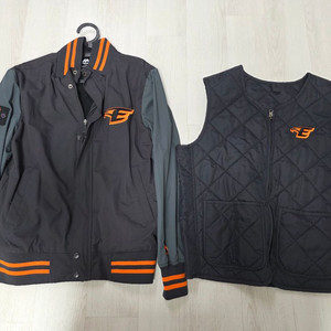 한화이글스 춘추점퍼 조끼세트