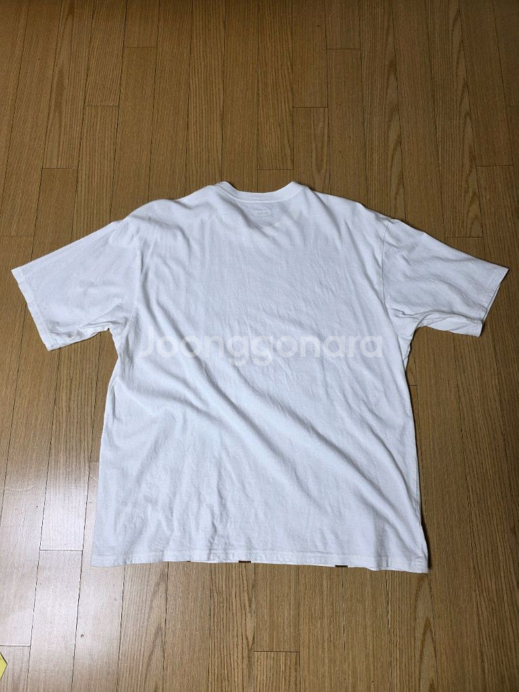 캐피탈 콘초 벨트 20 크루 티셔츠 화이트 XL 사이즈--2