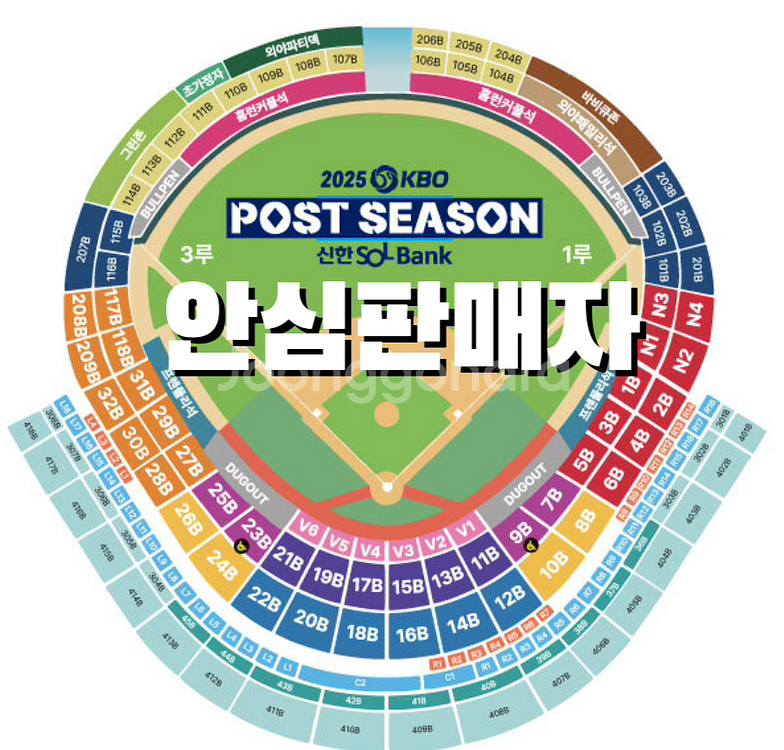 준PO 4차 준플레이오프 SSG vs 삼성 중앙테이--0