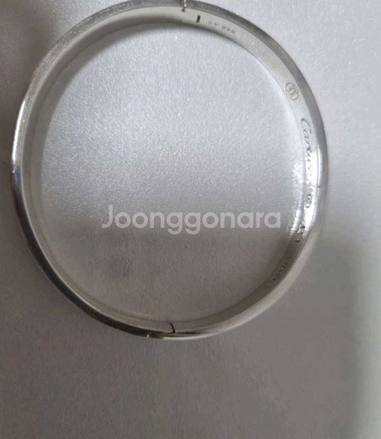 까르띠에 러브팔찌 실버925--0