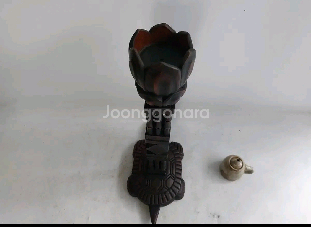 거북이 등잔대와 호롱--6