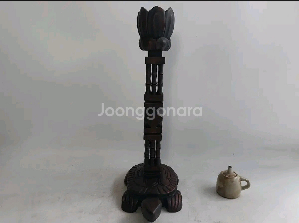 거북이 등잔대와 호롱--1