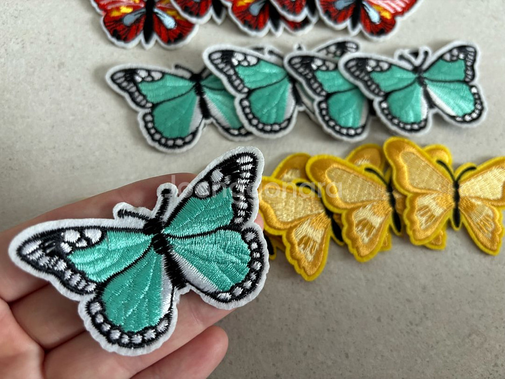 나비와펜 사이즈 작지 않아요 15개 리본재료 공예재료--1