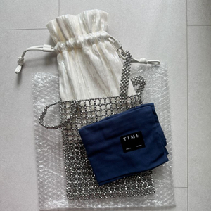 [새상품] 타임(TIME) 비즈 토트백