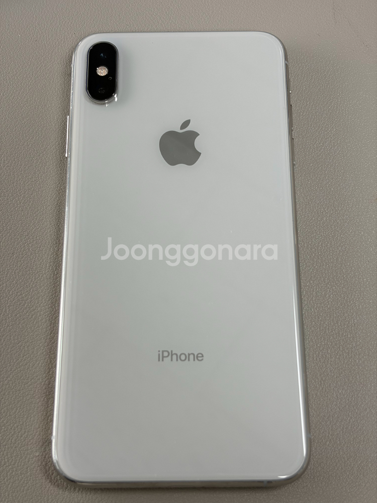 아이폰 xs max 256GB 실버--1