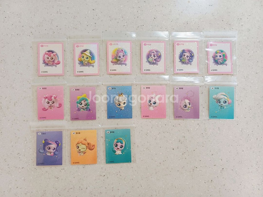 캐치티니핑 맥스봉 스티커 판매합니다-2천~5천--0