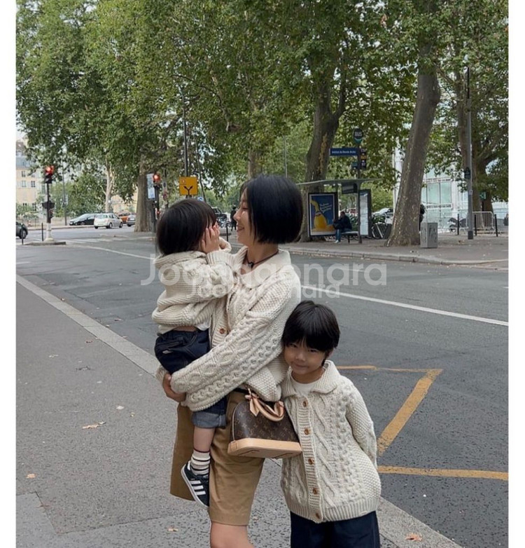 드타미프로젝트 맘커플 가디건--4