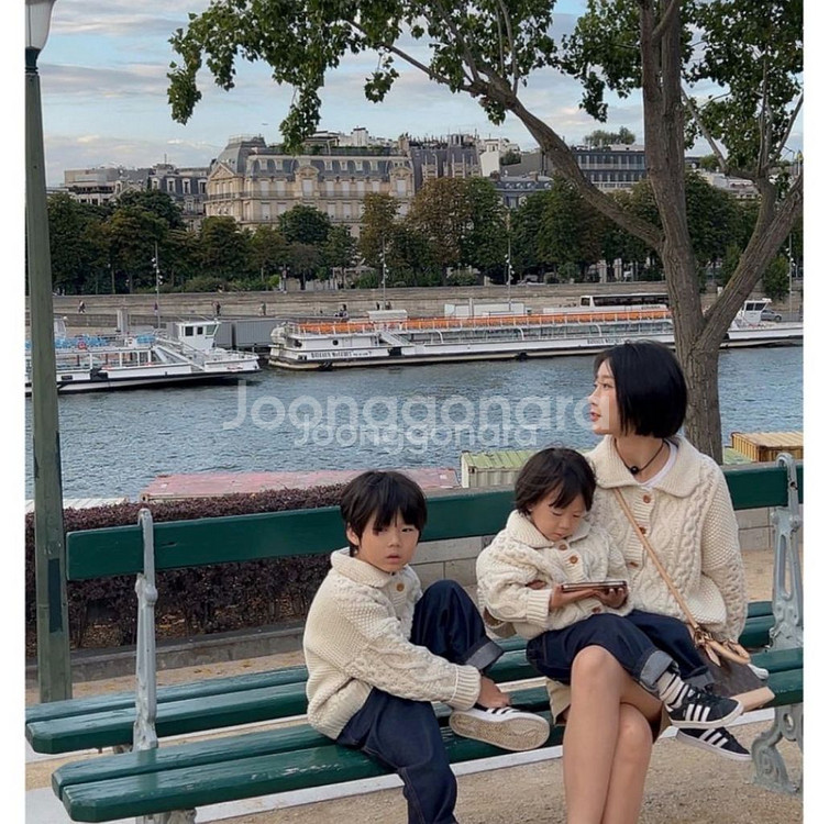 드타미프로젝트 맘커플 가디건--3