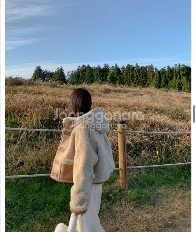 리버시블 무스탕 새상품--4