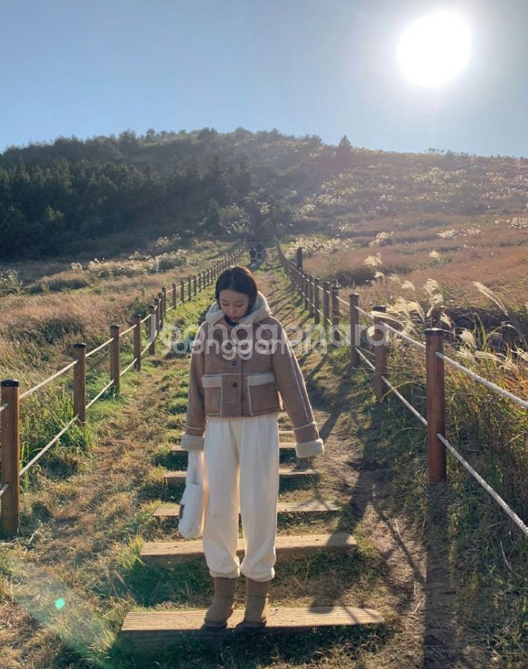 리버시블 무스탕 새상품--1