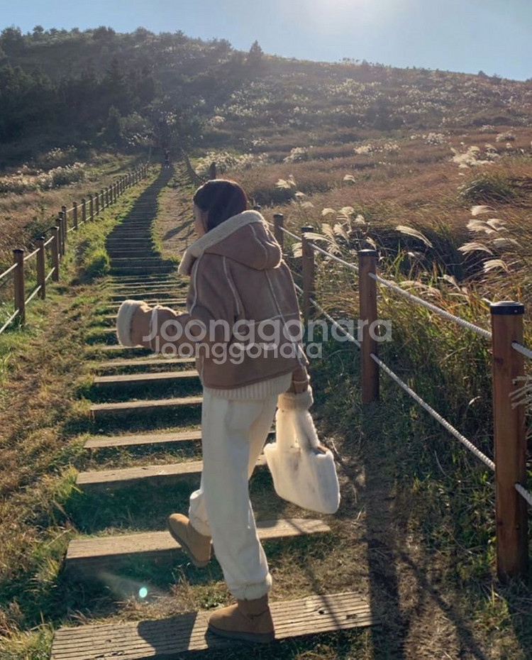 리버시블 무스탕 새상품--2