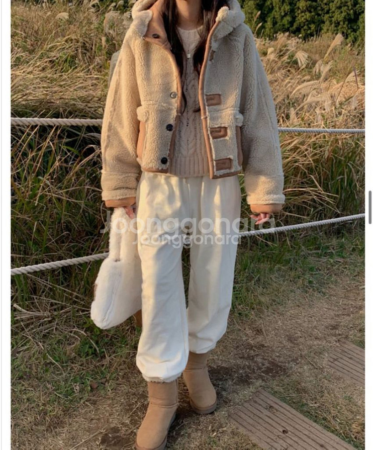 리버시블 무스탕 새상품--5